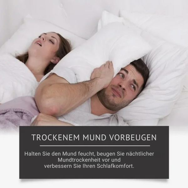 Mundklebe-Pflaster  Schlafen Sie ruhiger, wachen Sie erfrischt auf