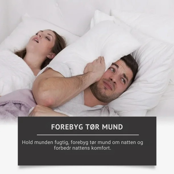 Mundtapeplaster Sov mere fredeligt, vågn op frisk