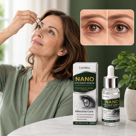 NanoClear Serum | Upp till 98 % skarpare syn på bara 5 minuter