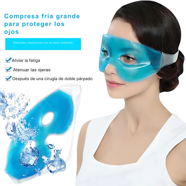 Máscara de Gel Refrescante para Ojos  Despierta con un aspecto descansado, fresco y menos hinchado