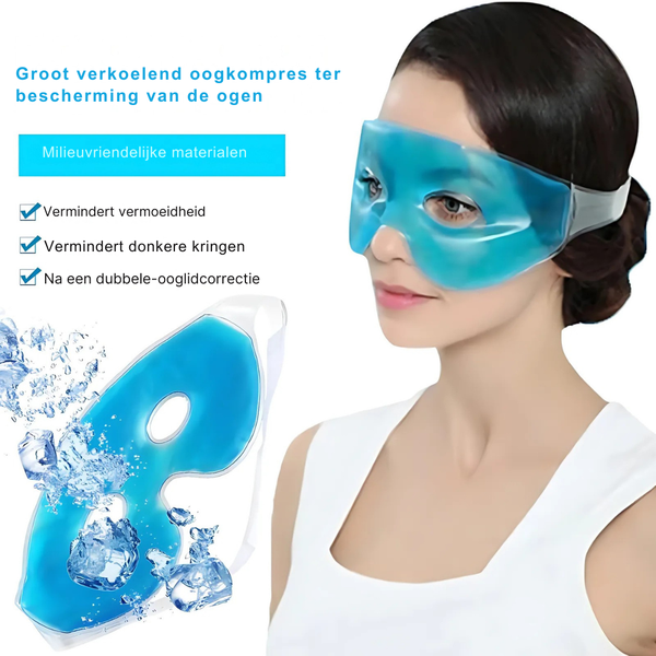 Koelgel Oogmasker  Word wakker met een uitgeruste, verfriste en minder gezwollen uitstraling