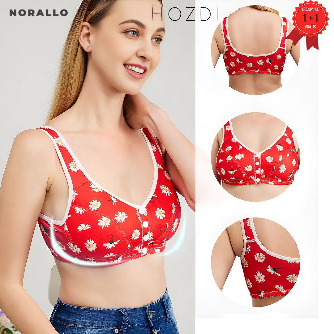 Premie Främre knapp Behå 2.0 - 1 + 1 GRATIS-hozdi