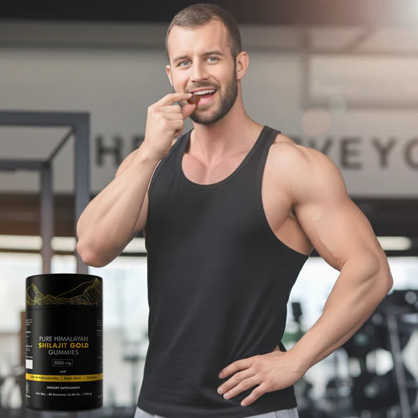 Pure Shilajit Gummies  Bli Stenhård och Håll 3X Längre på Under 5 Minuter!